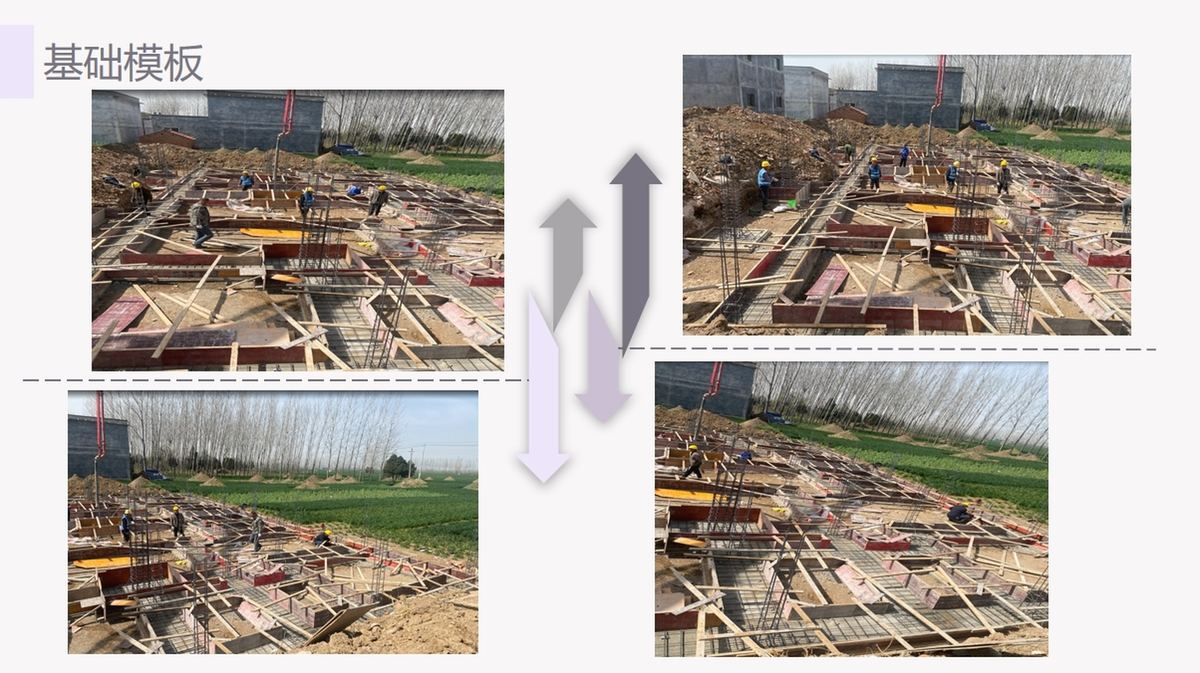 真成乡墅交付的农村自建别墅实景：接近完工的乡墅外观